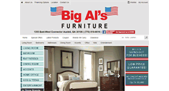 Desktop Screenshot of big-alsfurniture.com